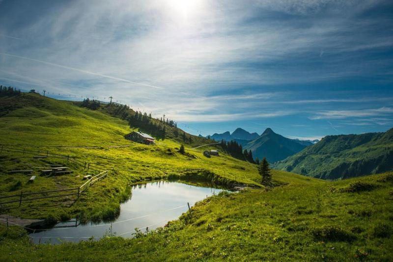 Ferienwohnungen Schantl Schoppernau Exteriér fotografie